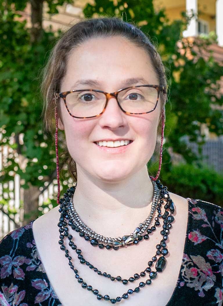 portrait of professor amanda louis johnson