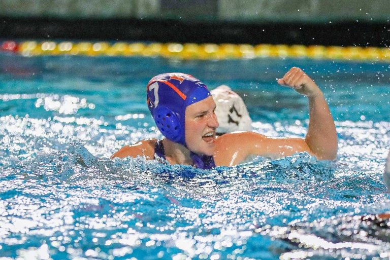 sagehen swimmer in the pool