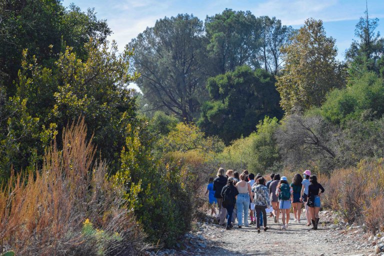 Ecopoetry walk throught the Bernard Field Station