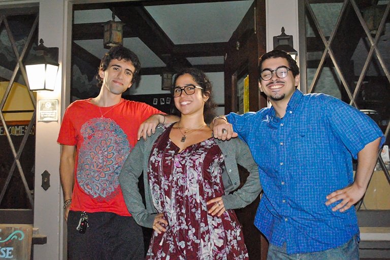 Willa Umansky with Outback senior staff