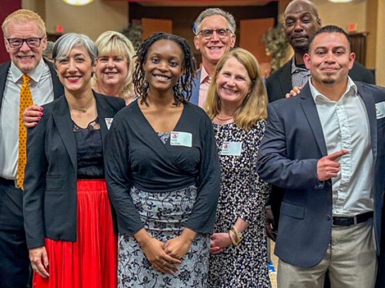 taeya boi-doku poses with staff