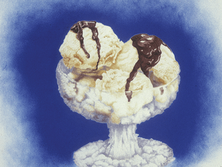 Nancy Buchanan, American Dreams #3: Sweet Dreams, 1981, pastel and pencil on paper.