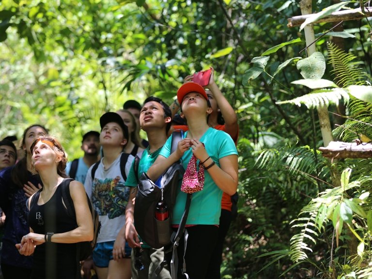 Costa Rica program students in 2014