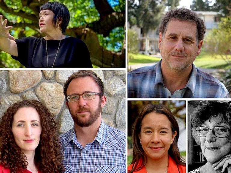 a collage of faculty headshots