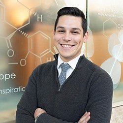 A photo of a Pitzer student