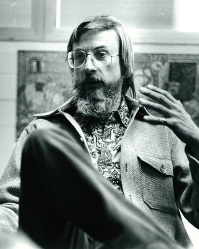 A photo of John Rodman taking in the 1980s