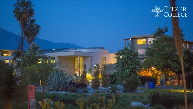 Virtual Background of Gold Student Center from Holden Garden