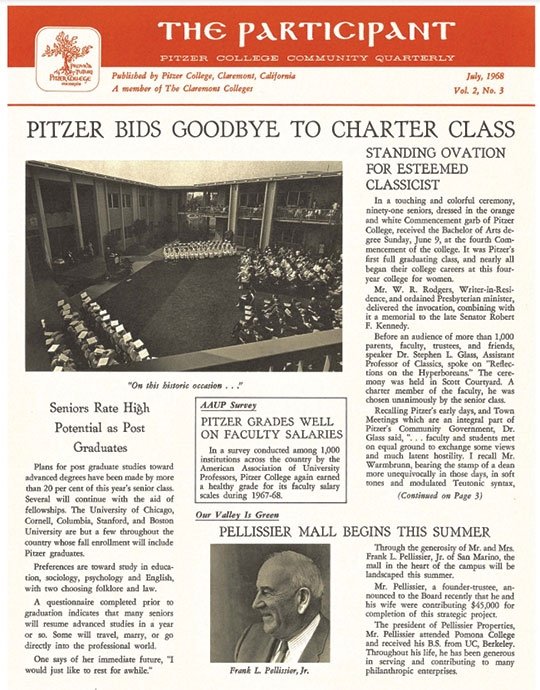The July, 1968 issue of the Participant
