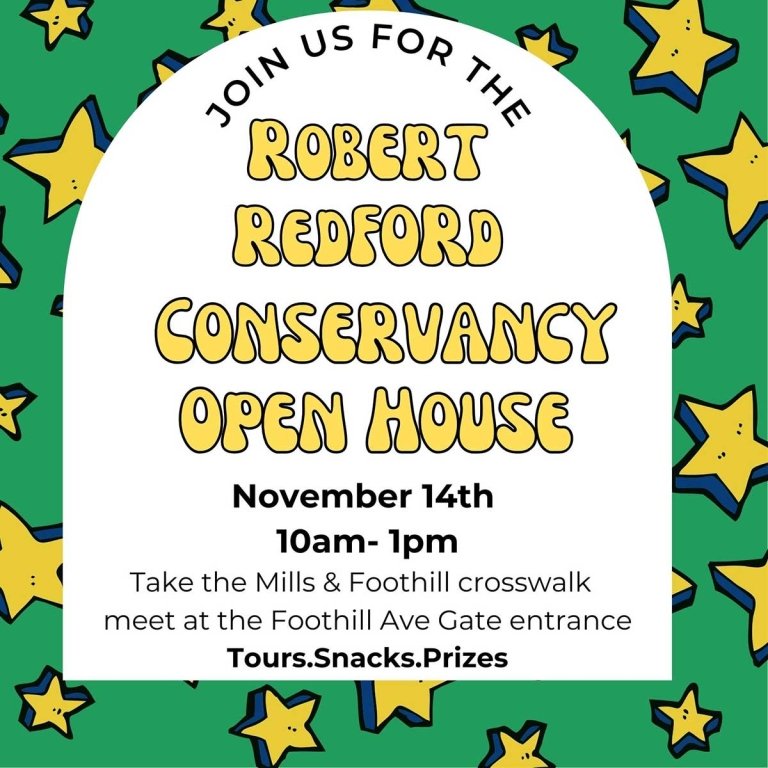 a flyer for the RRC open house. Included text is in the body of the webpage.
