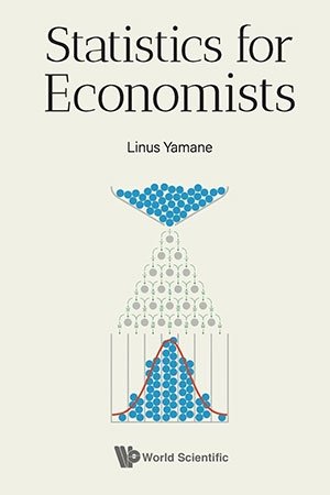book cover for statistics for economists showing a graph illustration