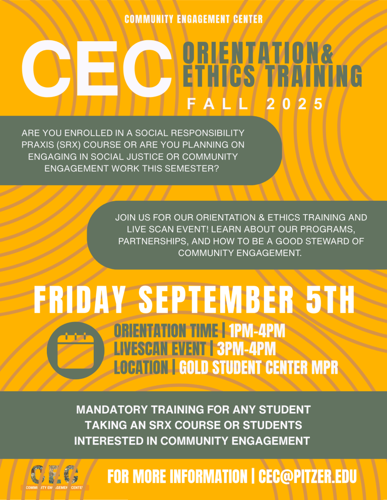 CEC Orientation & Ethics Fall 2025