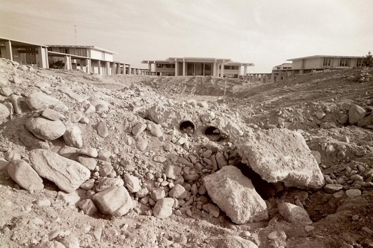 Pitzer under construction