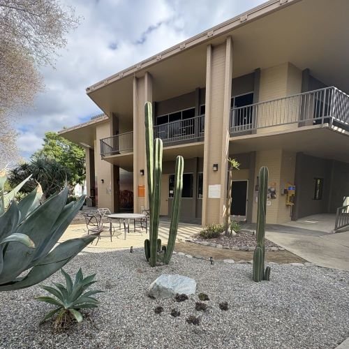 Courtyard of Avery Hall