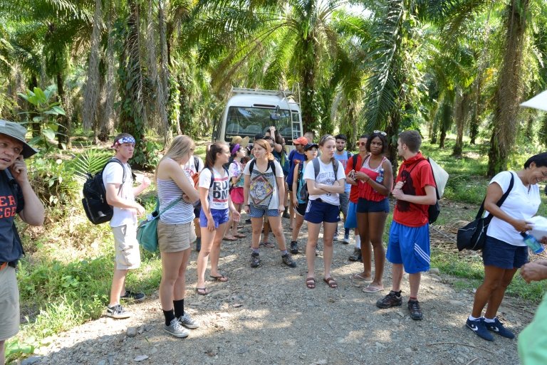 Students in 2014 at the Firestone Center in Costa Rica