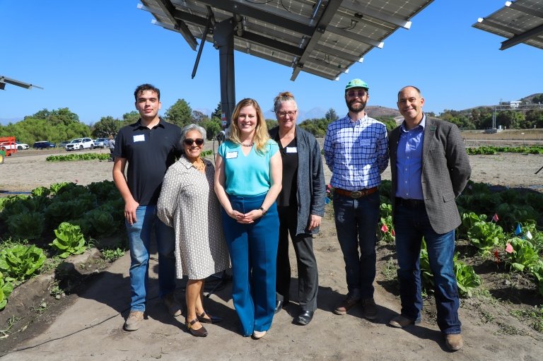 Agrivoltaics speakers at Spadra Farm site include Dep Secretary Virginia Jameson