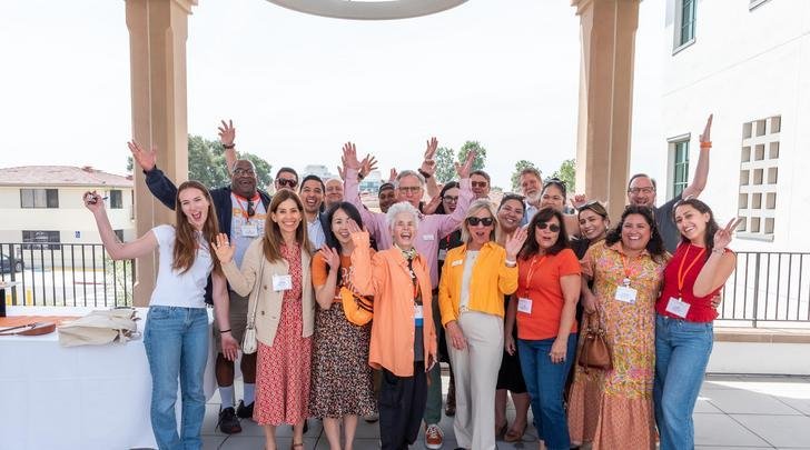 alumni and staff at alumni weekend 2026