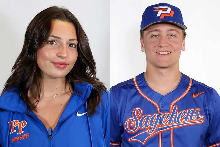headshots of Nina Abellea and Will Parker