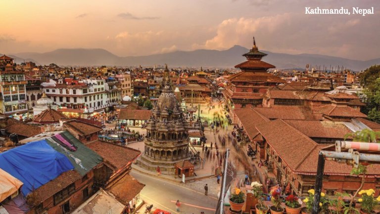 Ancient city center of Nepal