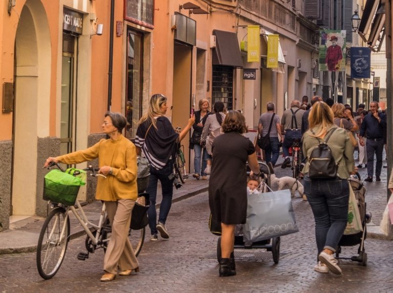Streets of Parma, Italy