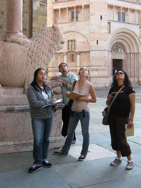 Study trip in Italy