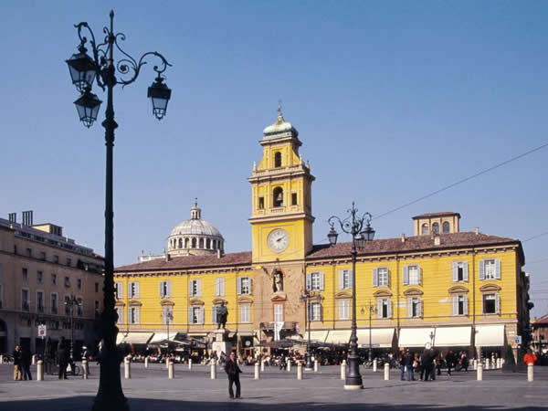 Square in Parma, Italy