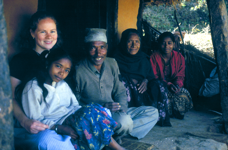 Nepal host family