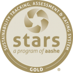 Badge - Gold STARS, a program of aashe
