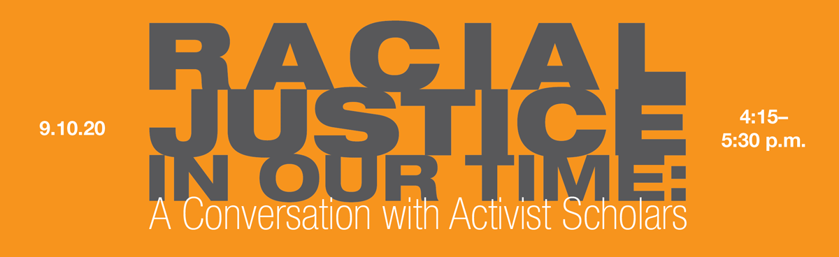 Racial Justice Initiative Inaugural Panel on September 10