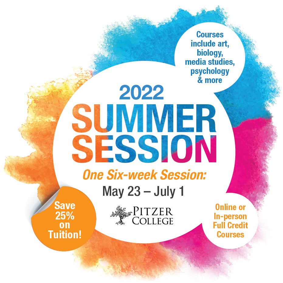 Pitzer College Calendar 2022 Summer Session 2022 - Pitzer College