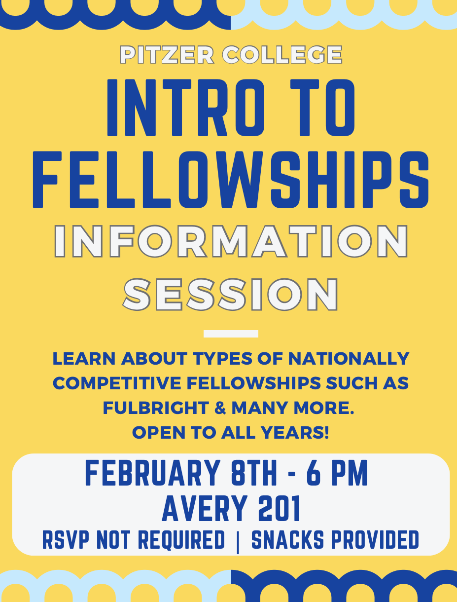 fellowship information flyer